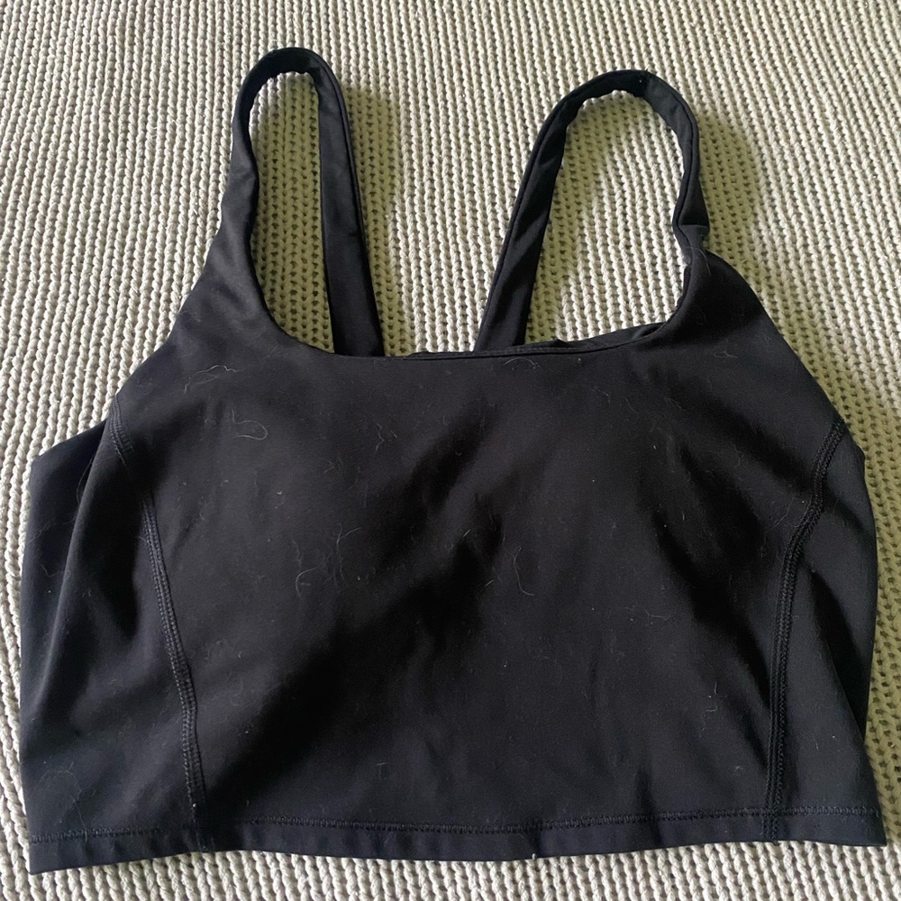 Target brand medium length sports bra